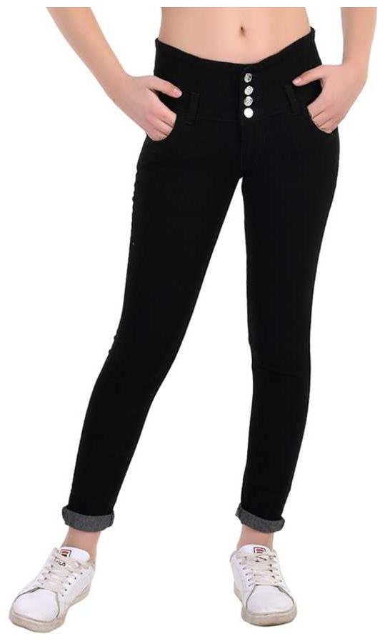 

HMFURRYS FINEST Women Black Slim fit Jeans