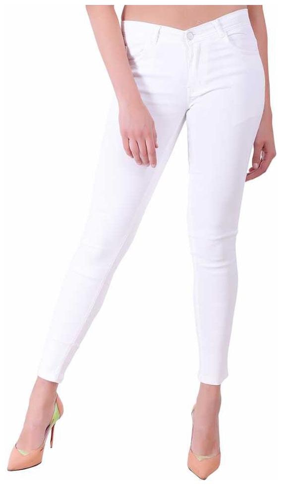 

HMFURRYS FINEST Women White Slim fit Jeans