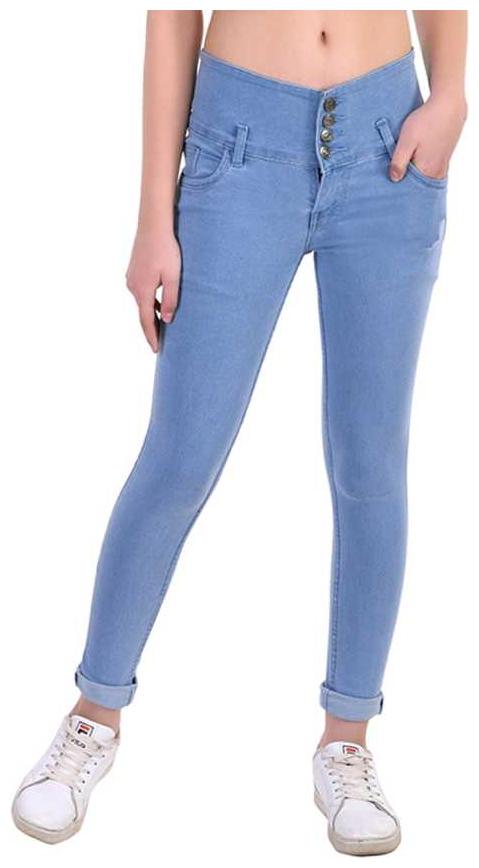 

HMFURRYS FINEST Women Blue Slim fit Jeans