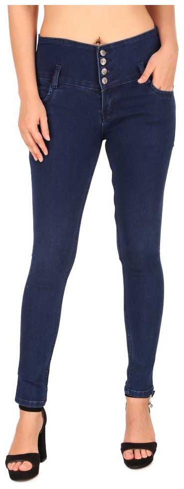 

HMFURRYS FINEST Women Blue Slim fit Jeans