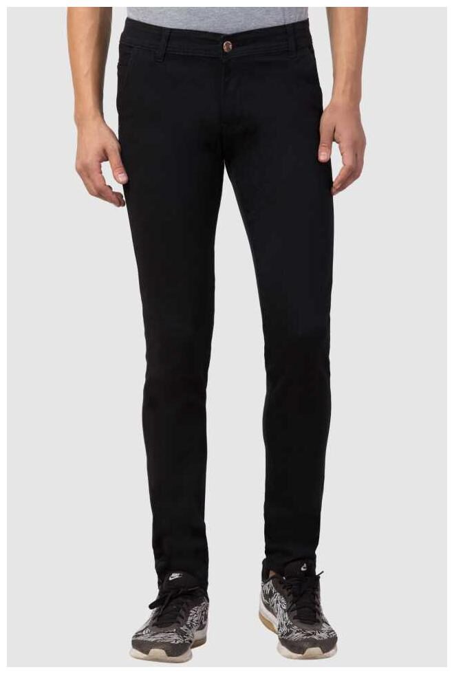

HMFURRYS FINEST Men Black Regular Fit Jeans