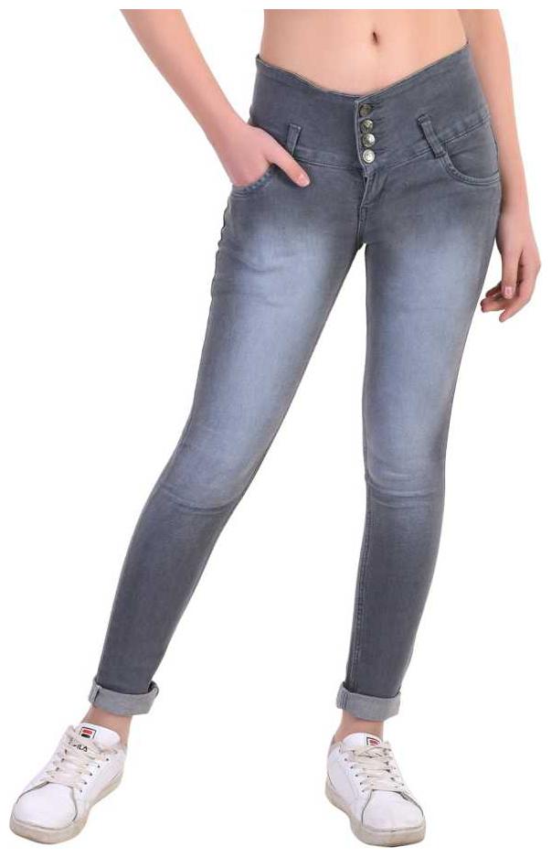 

HMFURRYS FINEST Women Grey Slim fit Jeans