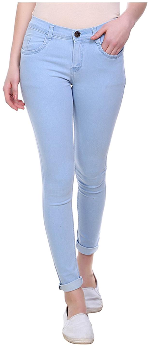 

HMFURRYS FINEST Women Blue Slim fit Jeans