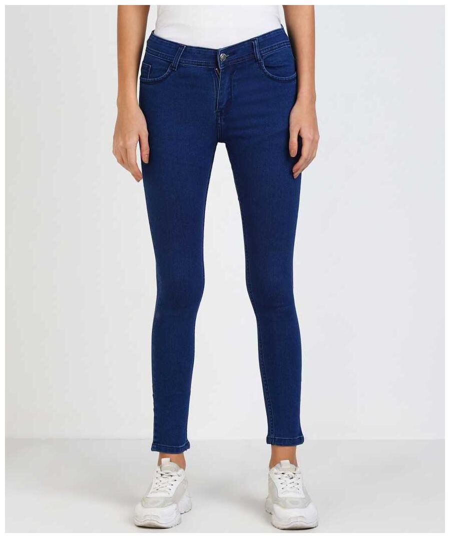 

HMFURRYS FINEST Women Blue Slim fit Jeans