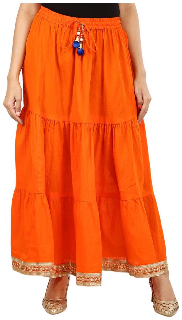 

Home Shop Gift Lace Work Long Skirt