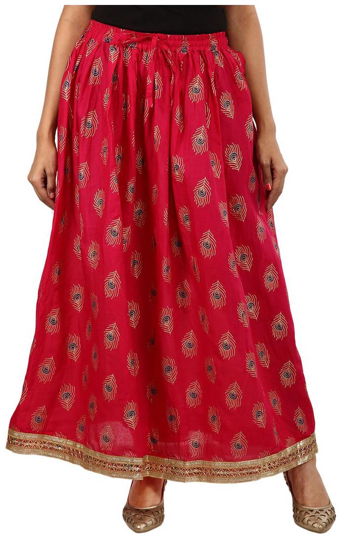 

Home Shop Gift Printed Long Skirt