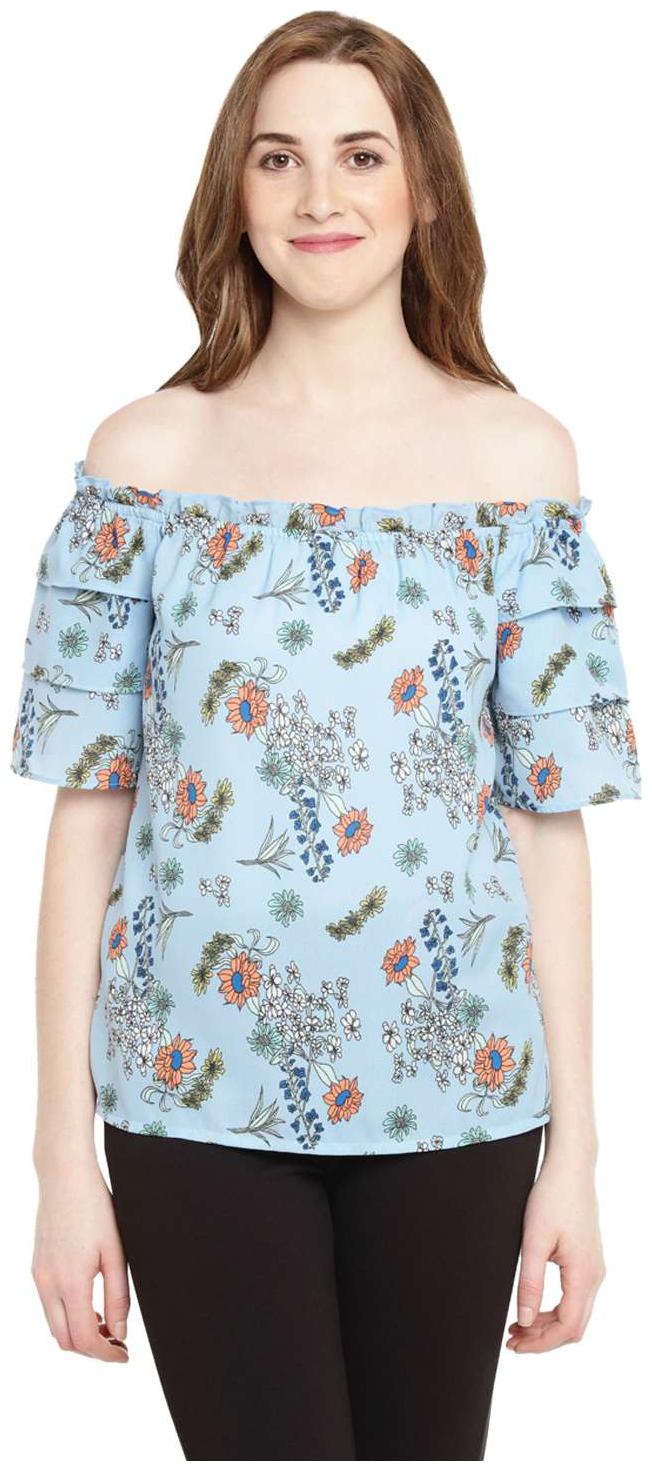 

Honey By Pantaloons Women Striped Regular top - Blue