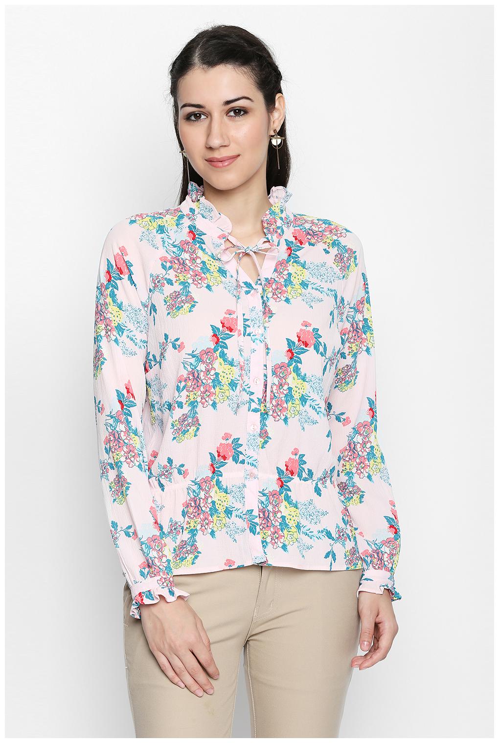 

Honey By Pantaloons Women Printed Regular top - Pink