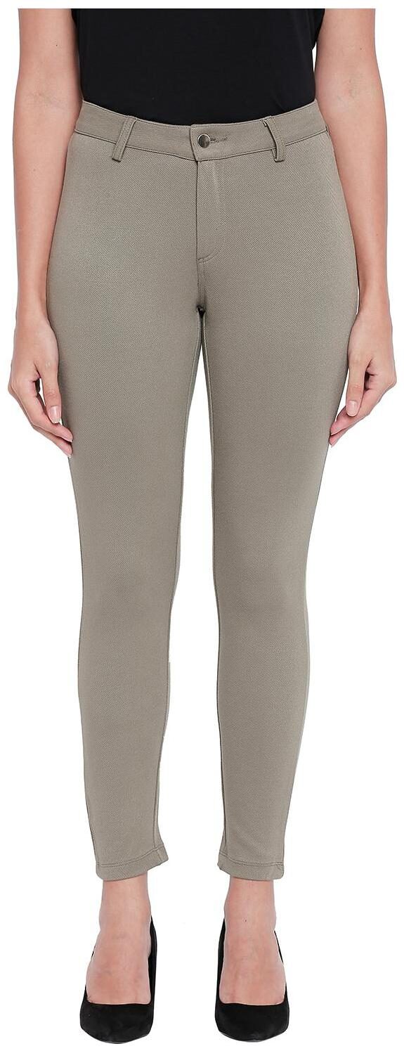 

Honey By Pantaloons Women Green Regular fit Regular trousers