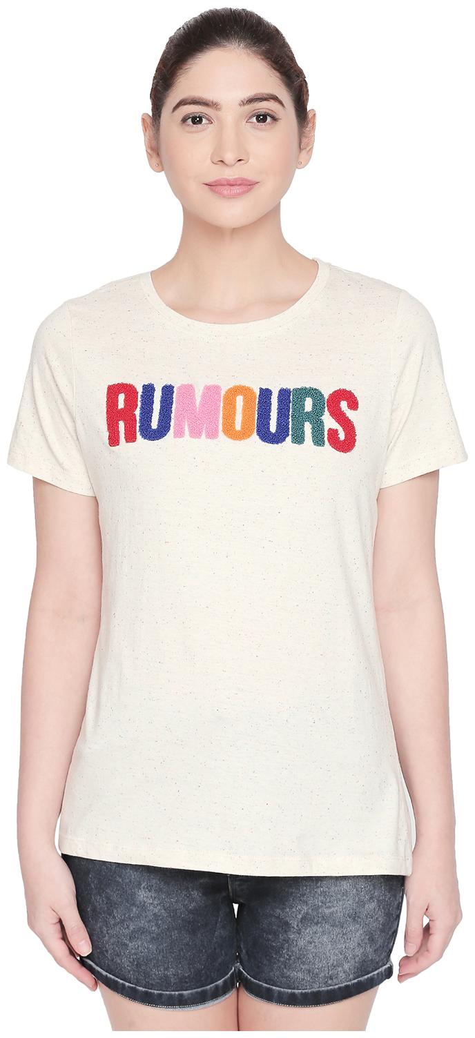 

Honey By Pantaloons Women Embroidered Regular top - White