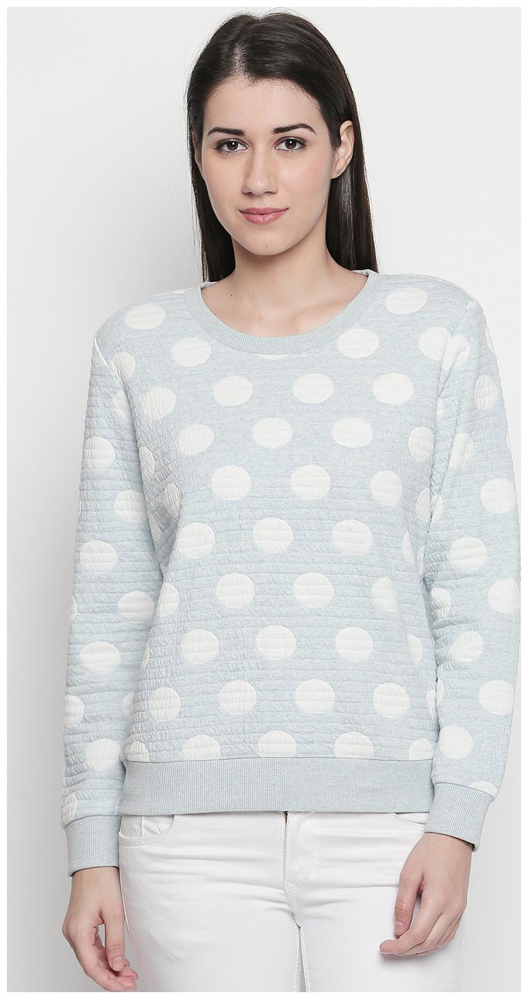 

Honey By Pantaloons Women Solid Sweatshirt - Blue