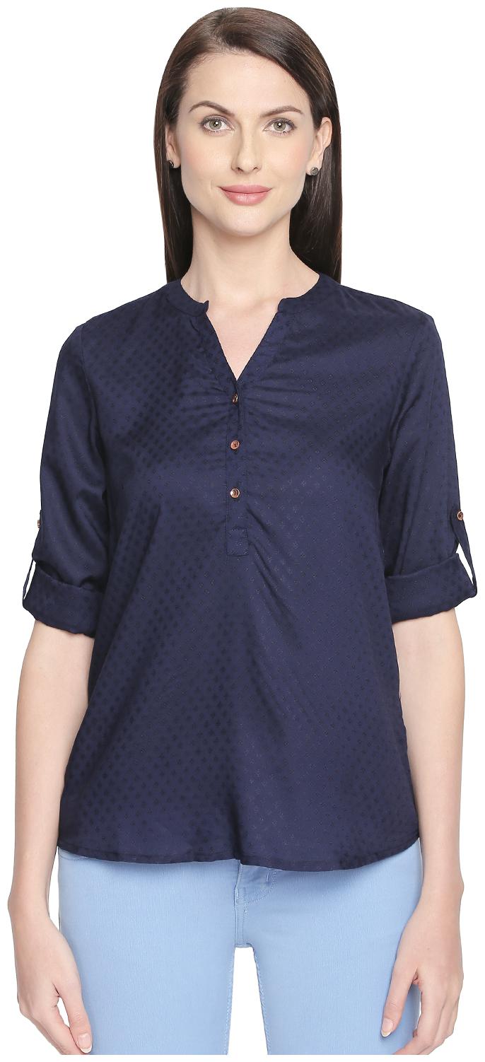 

Honey By Pantaloons Women Printed Regular top - Blue