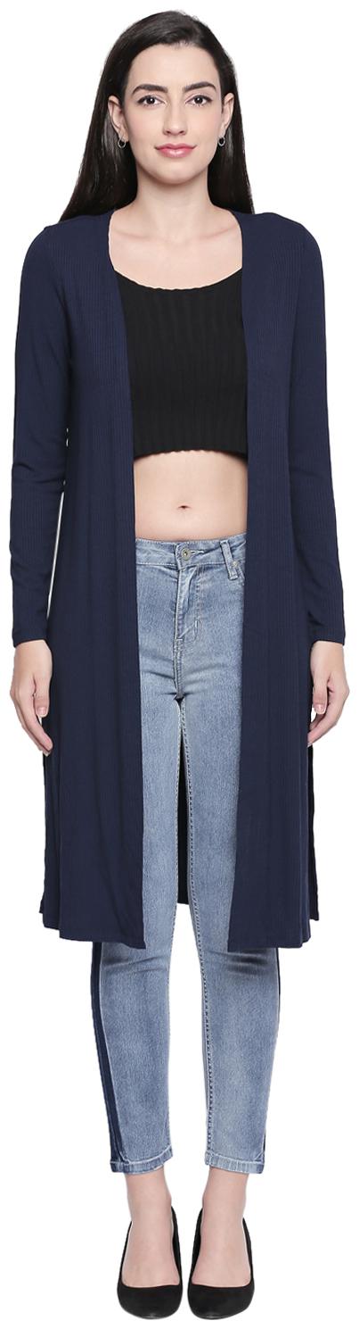 

Honey by Pantaloons Womens Shrug Navy Blue