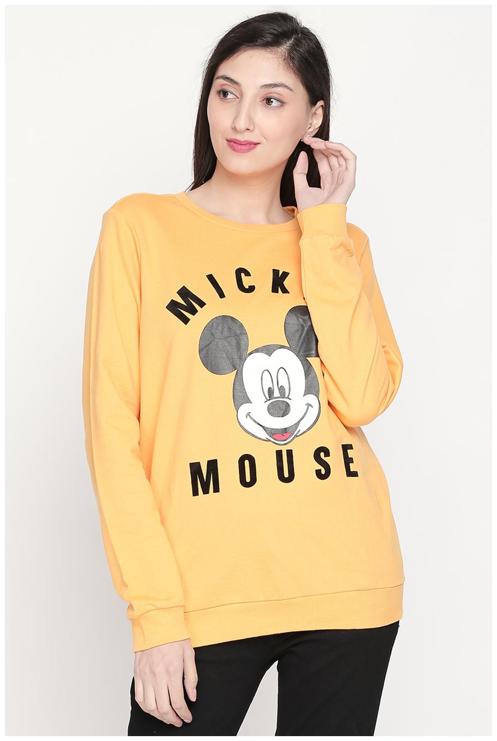 

Honey By Pantaloons Women Printed Sweatshirt - Yellow