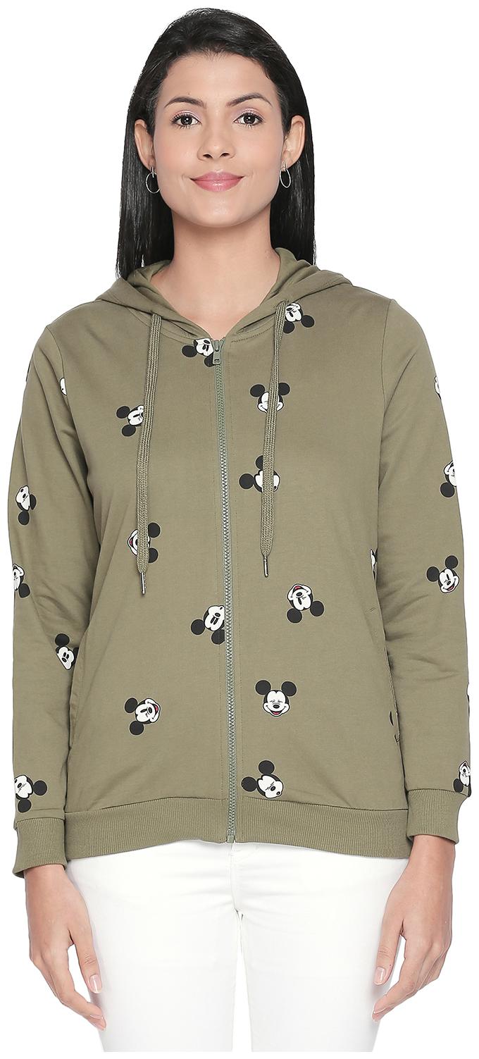 

Honey By Pantaloons Women Printed Sweatshirt - Green