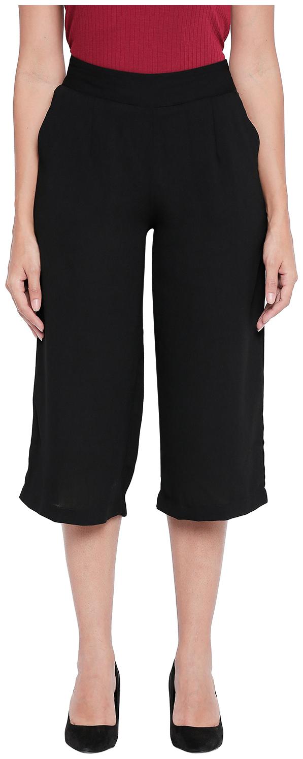 

Honey By Pantaloons Women Black Regular fit Cullotes