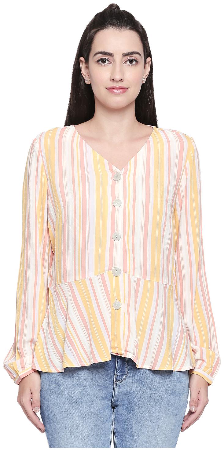 

Honey By Pantaloons Women Striped Regular top - Multi