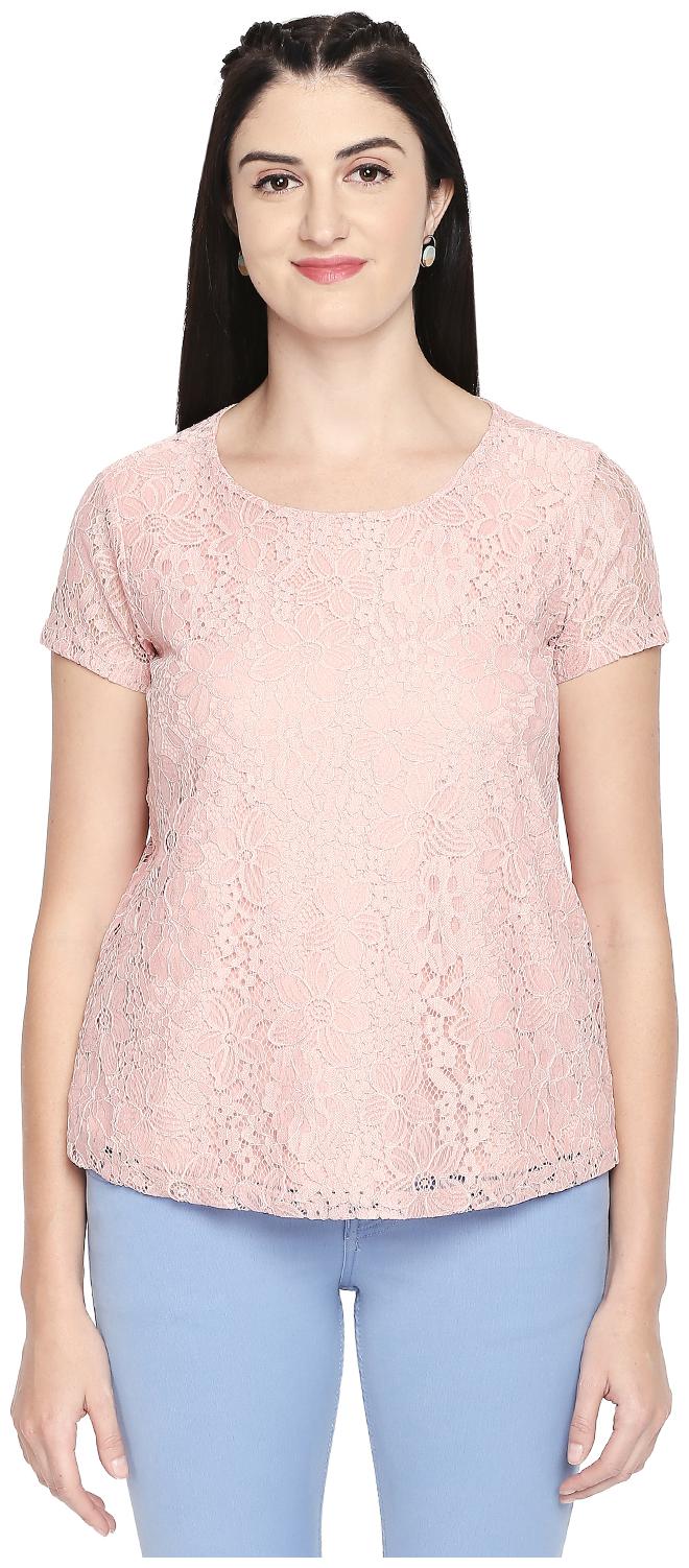 

Honey By Pantaloons Women Printed Regular top - Pink