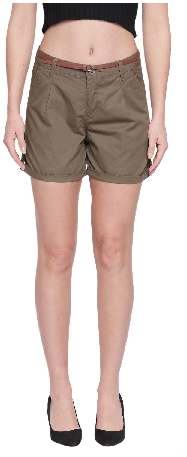 

Honey By Pantaloons Women Solid Regular shorts - Green