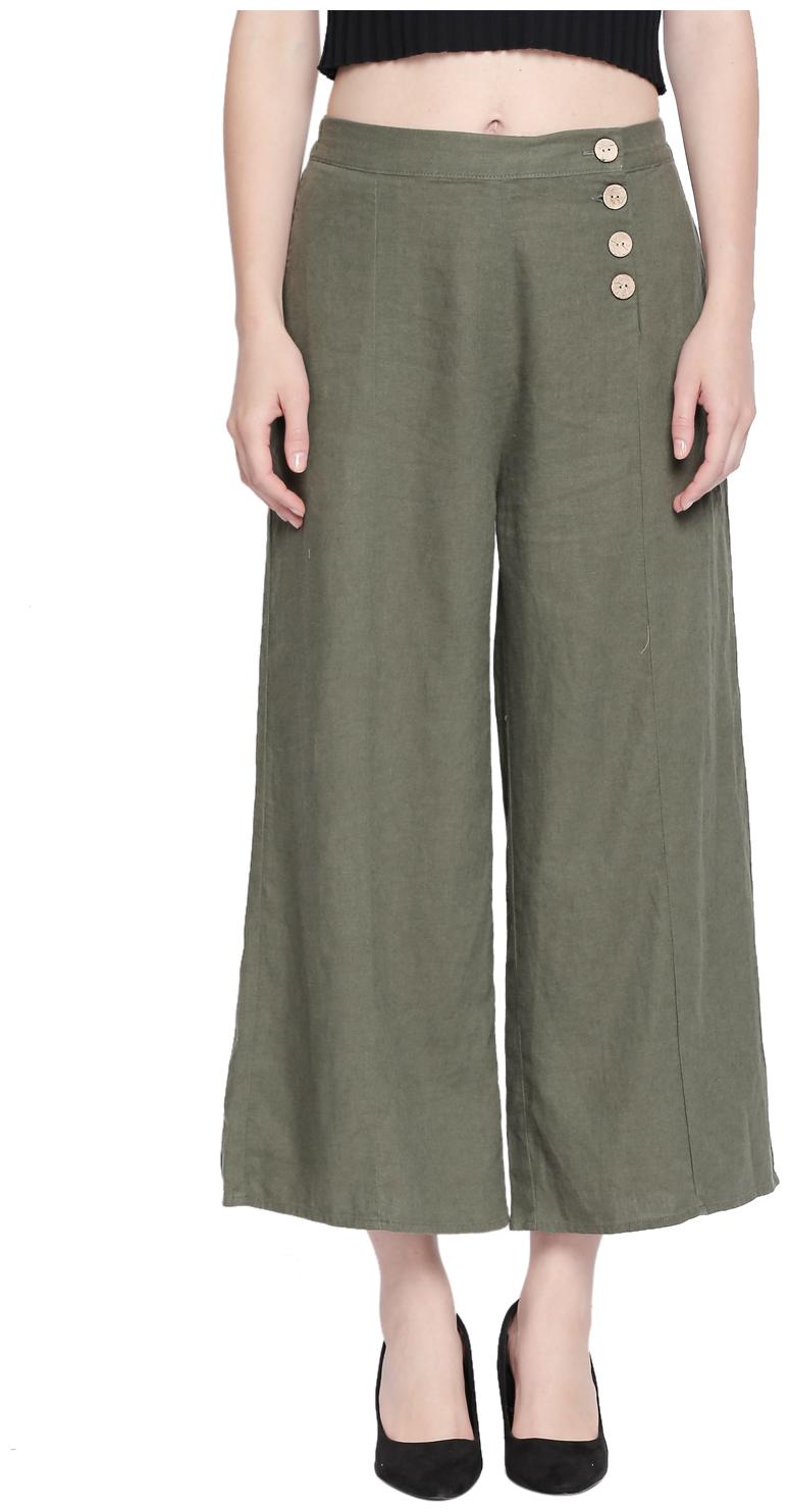 

Honey By Pantaloons Women Green Regular fit Cullotes