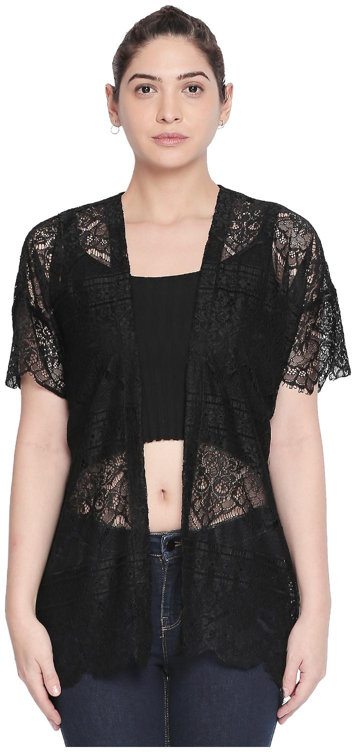 

Honey By Pantaloons Women Shrug - Black
