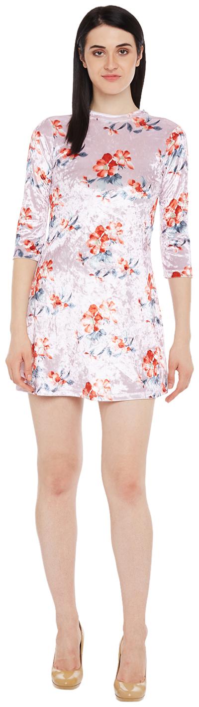 

Honey By Pantaloons Purple Floral A-line dress