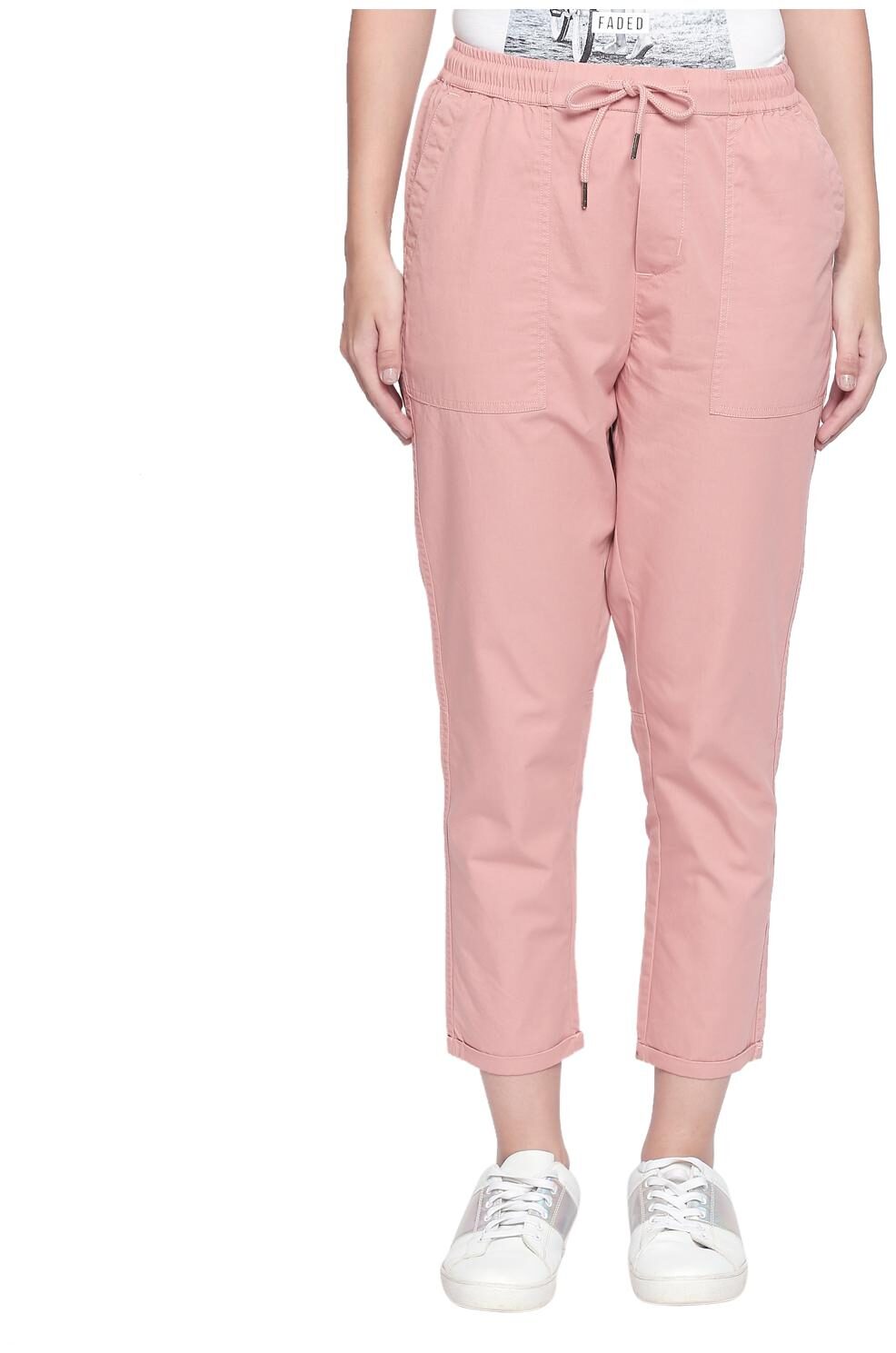 

Honey By Pantaloons Women Pink Regular fit Regular trousers