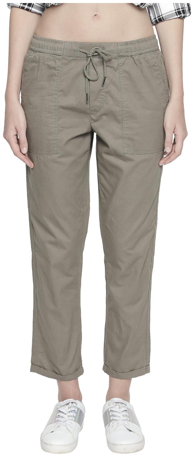 

Honey By Pantaloons Women Brown Regular fit Regular pants