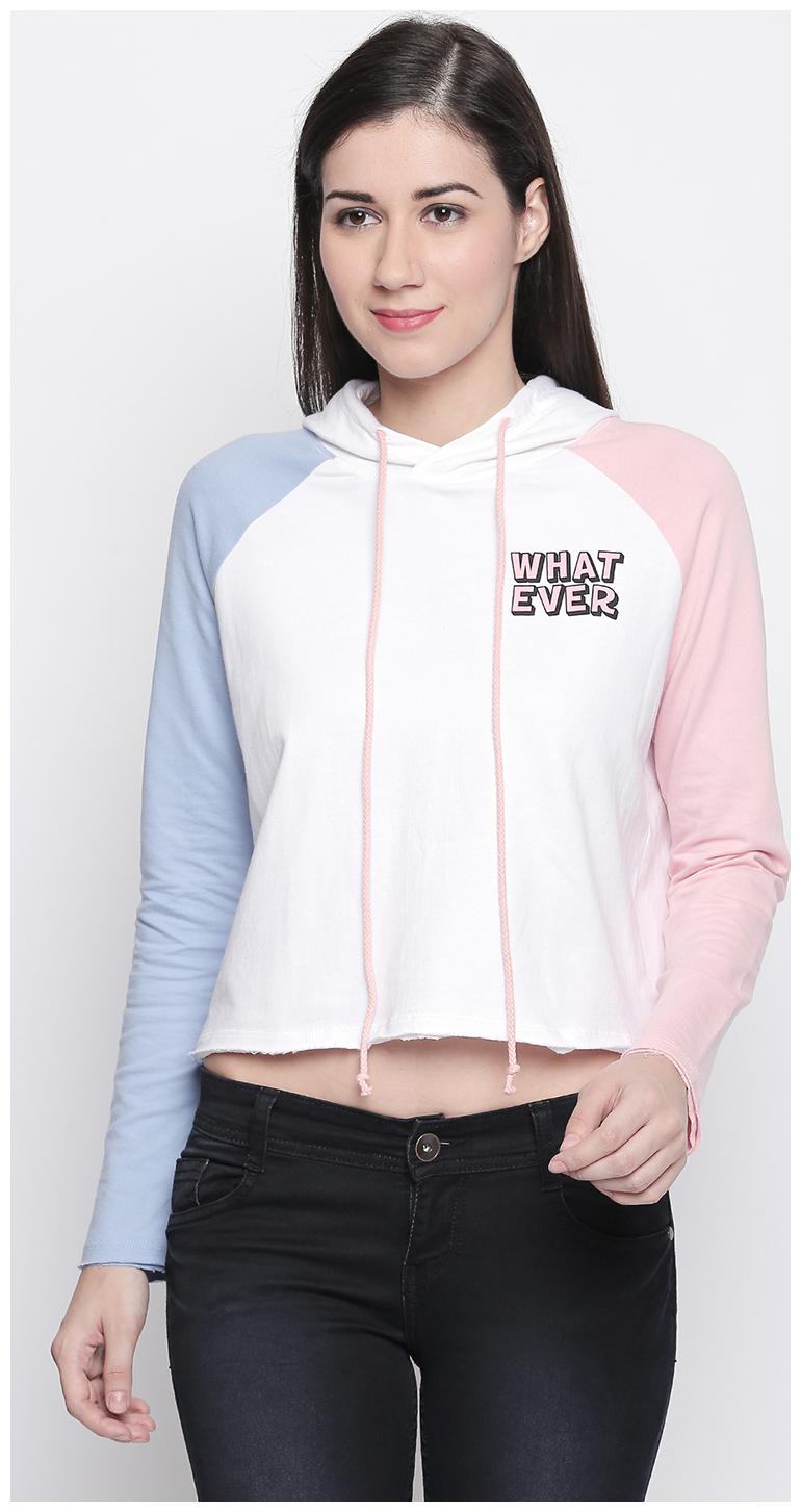 

Honey By Pantaloons Women Printed Sweatshirt - White