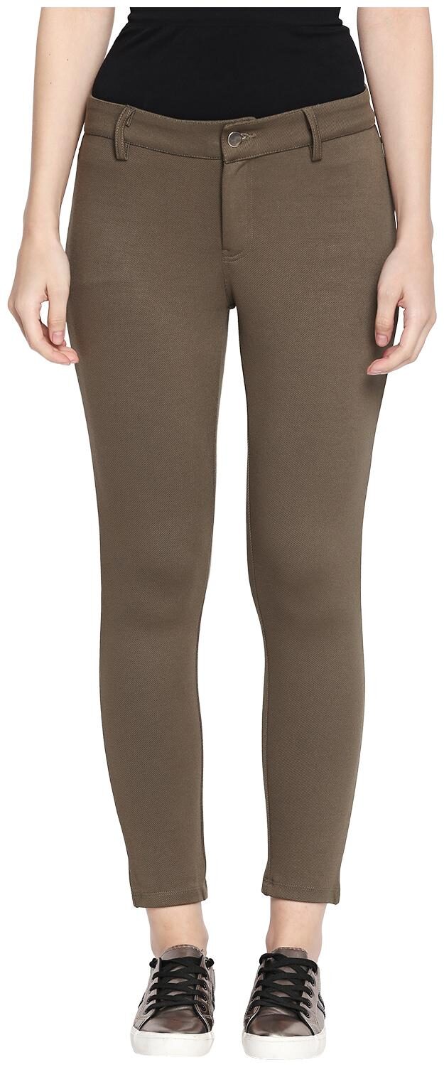 

Honey By Pantaloons Women Brown Slim fit Treggings
