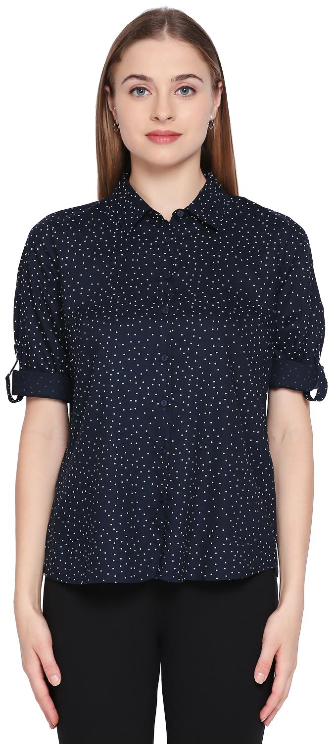 

Honey By Pantaloons Women Polka dots Shirt style - Blue