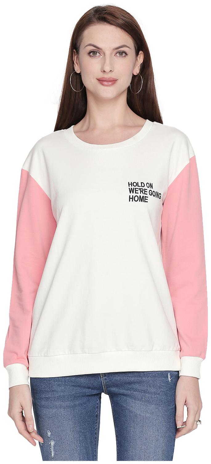 

Honey By Pantaloons Women Printed Sweatshirt - White