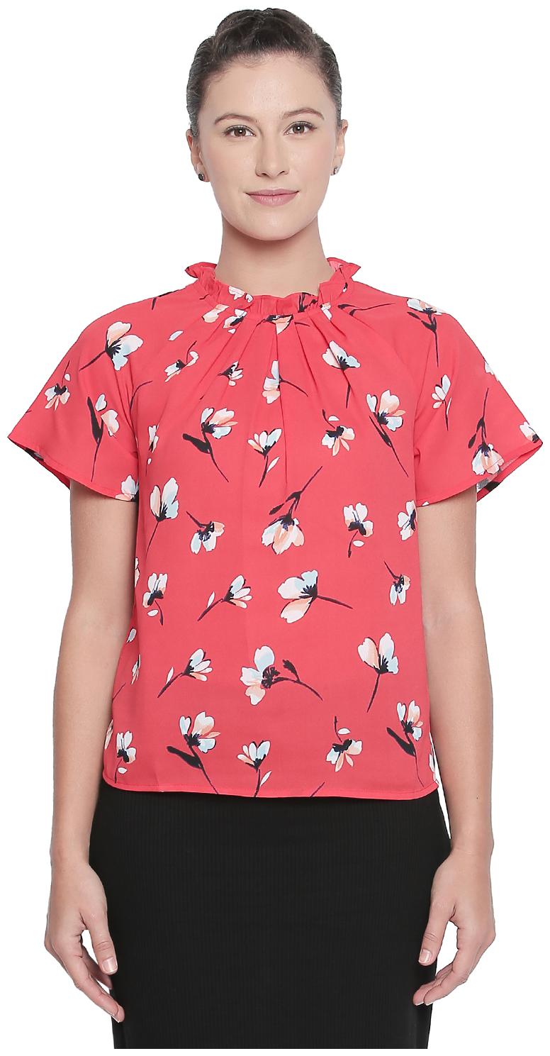 

Honey By Pantaloons Women Floral Regular top - Red
