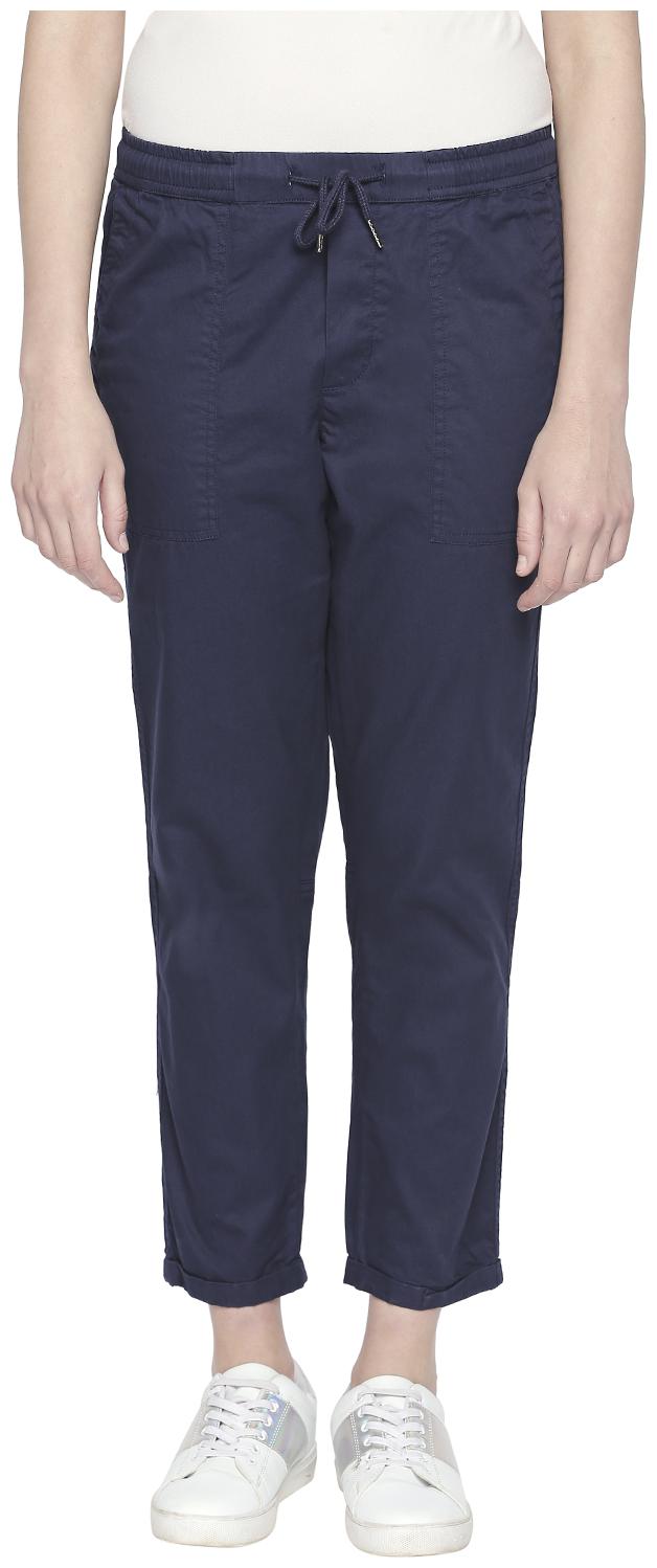 

Honey By Pantaloons Women Blue Regular fit Regular pants