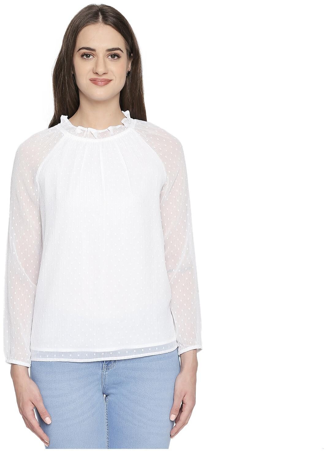 

Honey By Pantaloons Women Printed Regular top - White