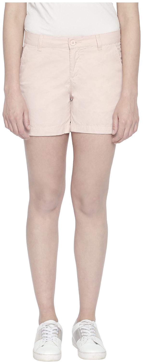 

Honey By Pantaloons Women Solid Regular shorts - Pink