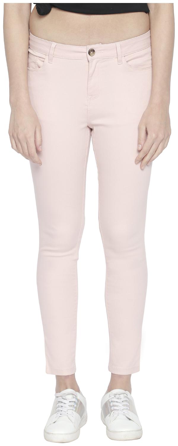 

Honey By Pantaloons Women Pink Regular fit Chinos