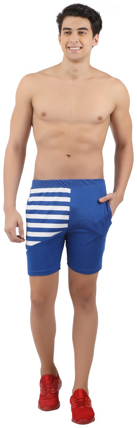 

HOTFITS Men Blue Regular Fit Regular Shorts