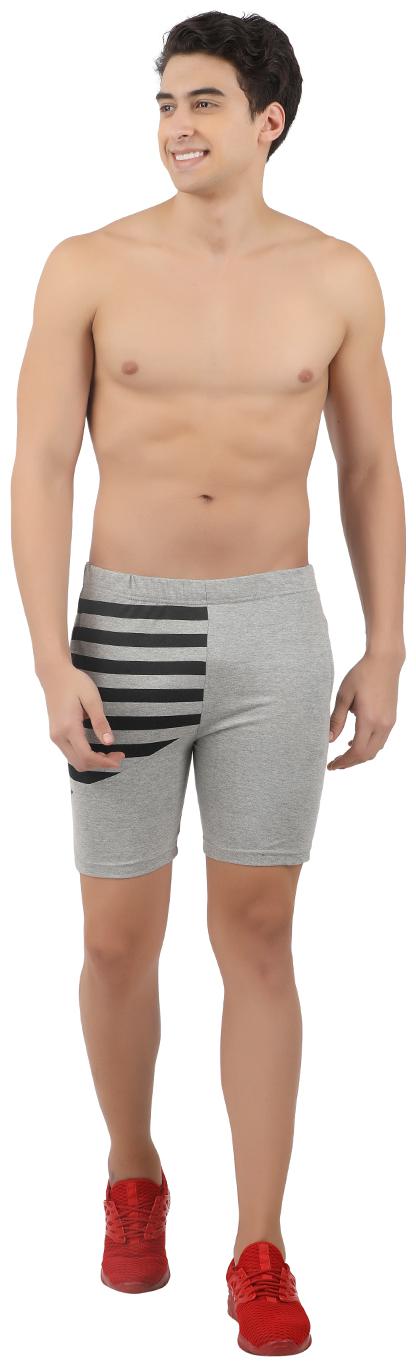 

HOTFITS Men Grey Regular Fit Regular Shorts