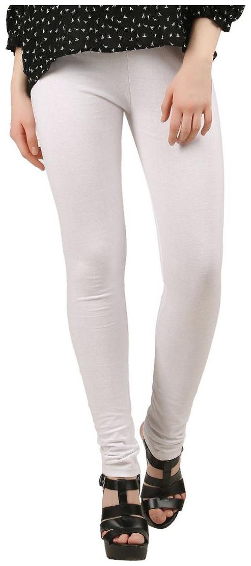 

Hotfits women white premium churidar leggings