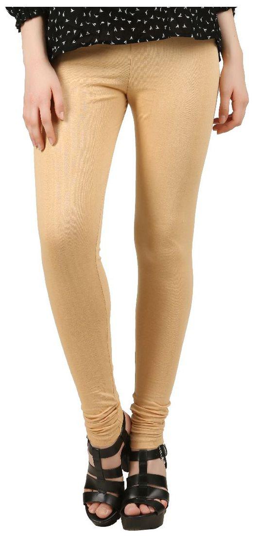 

Hotfits women beige premium churidar leggings