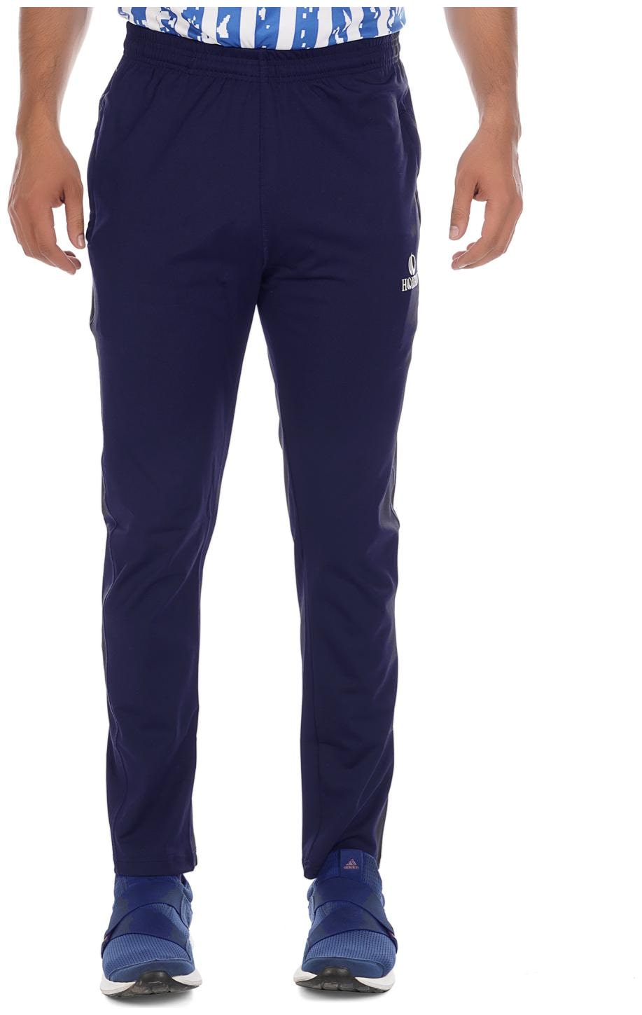 

HOXTAN Men Navy blue Solid Slim fit Track pants