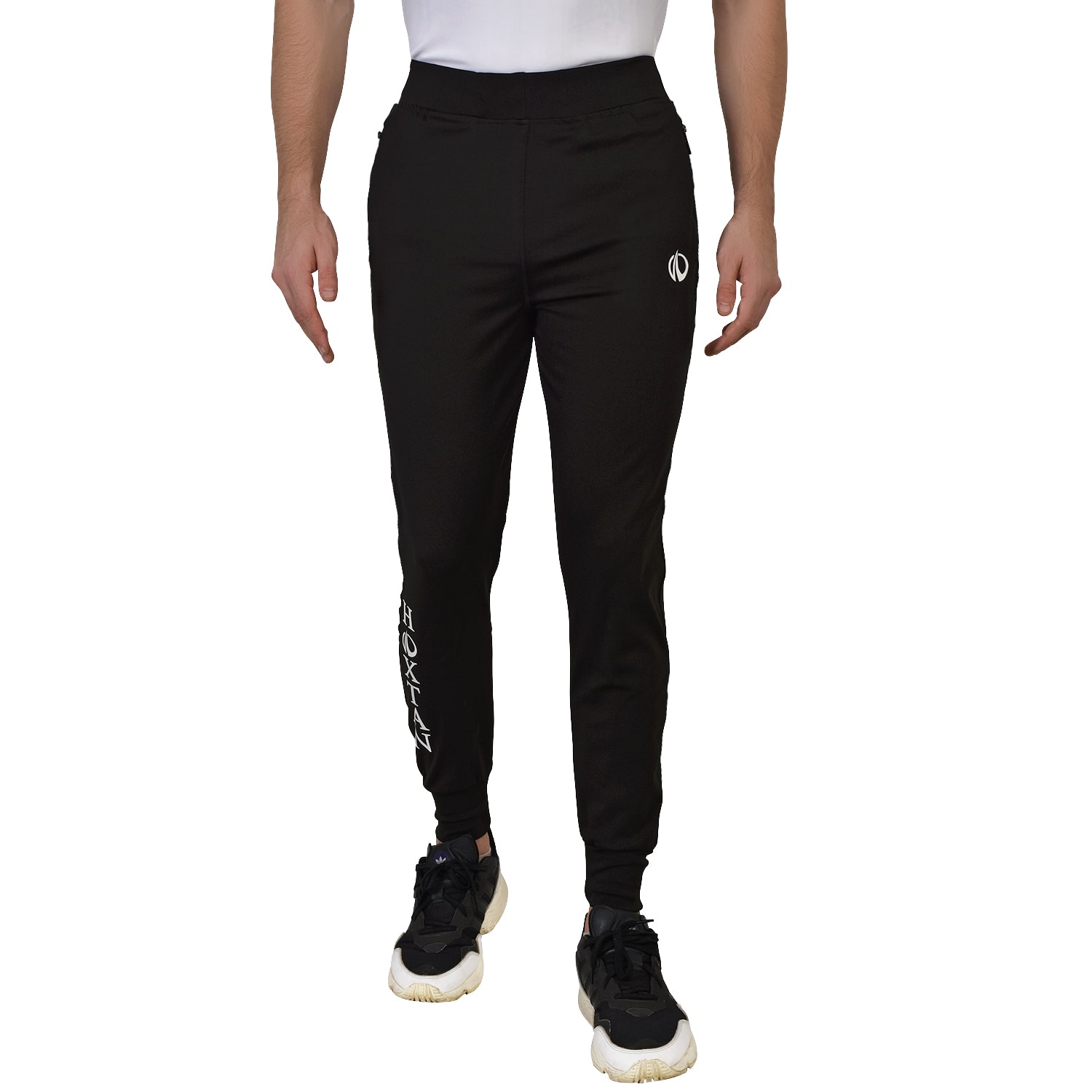 

HOXTAN Men Black Solid Slim fit Joggers