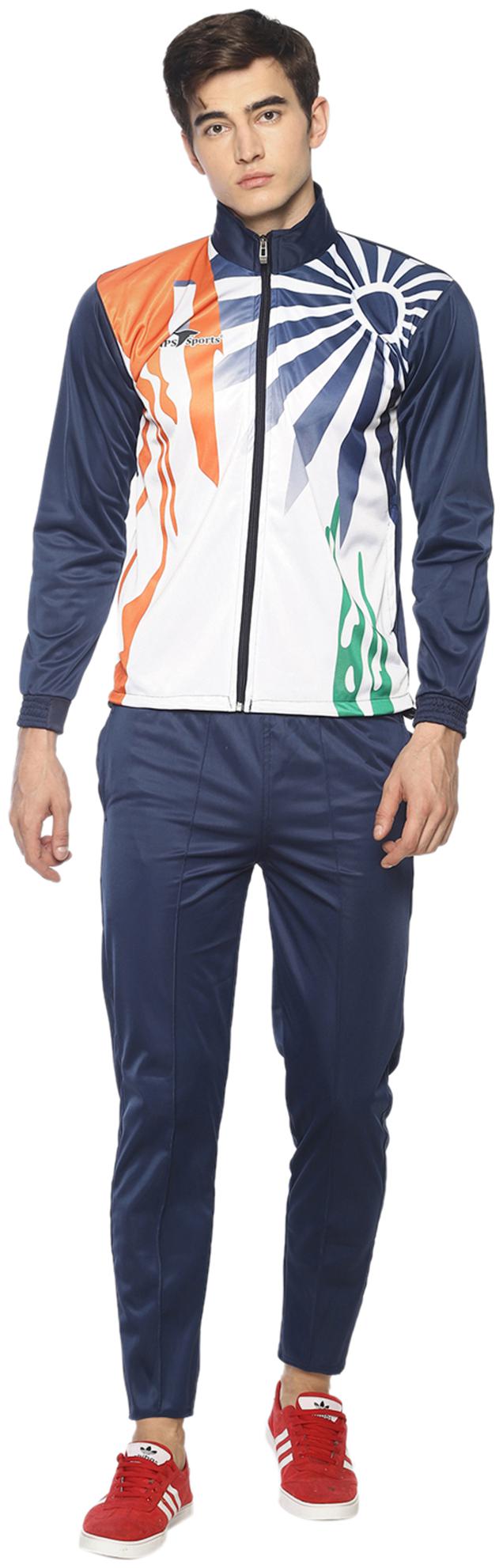 

HPS Sports Men Multi Printed Regular Fit Track Suit