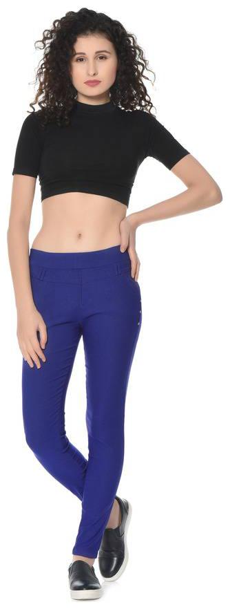 

HRIKSHIKA FASHION Women Blue Straight fit Jegging