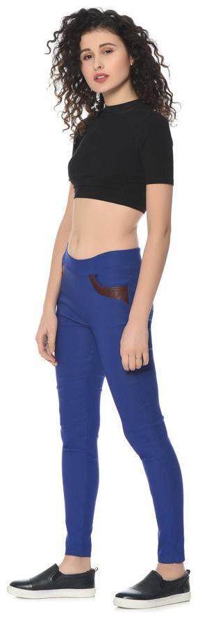 

HRIKSHIKA FASHION Women Blue Straight fit Jegging