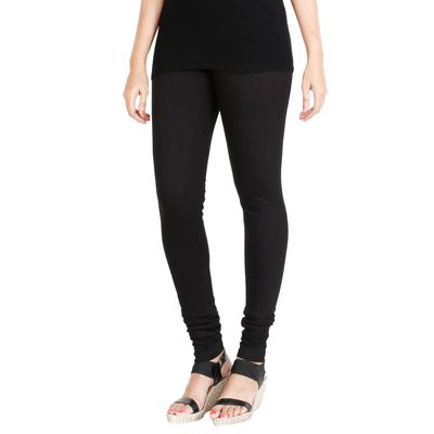 

HRINKAR BLACK Soft Cotton Lycra Plain leggings for womens combo Size - L XL XXL - HLGS1528-XXL