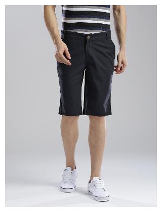 

Hubberholme Men Blue Slim Fit Regular Shorts