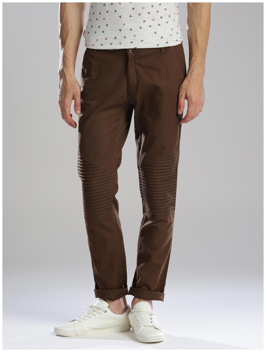 

Hubberholme Men Black Solid Slim fit Chinos