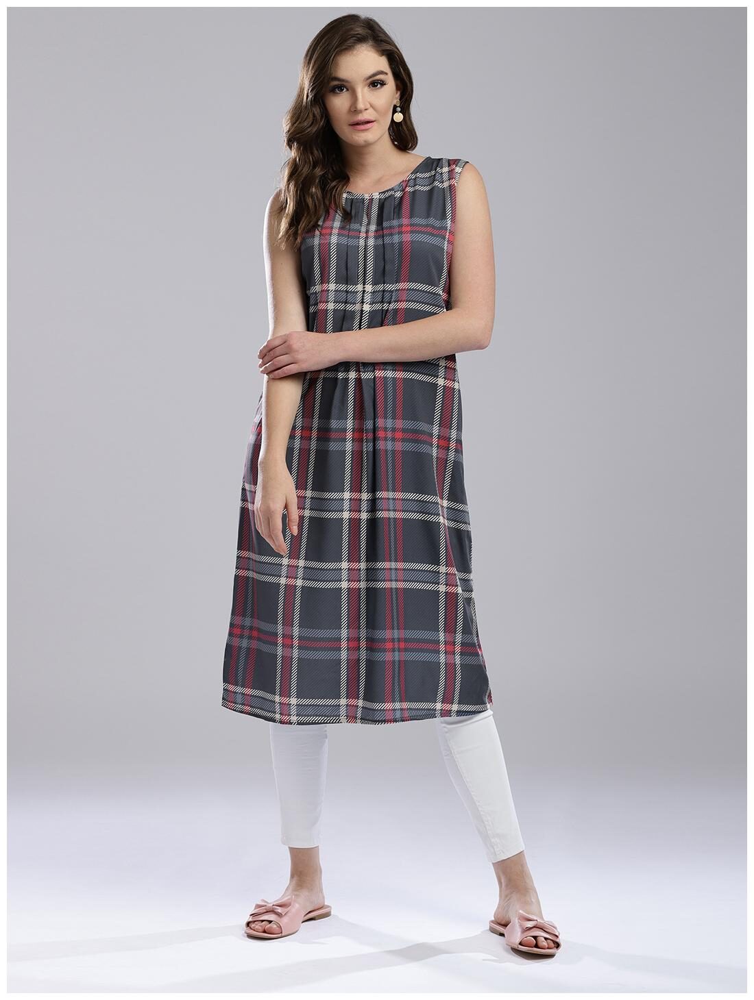 

Hubberholme Women Multi Printed Straight Kurta